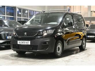 peugeot partner 1.5 bluehdi 100 pro drag 3-sits v-inredd