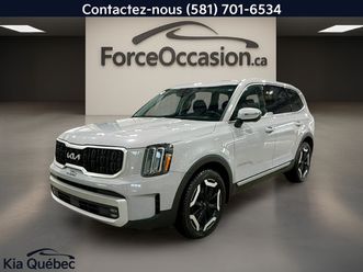 kia telluride 2024 ex *awd *cuir *toit *gps *carplay *bluetooth *bizone