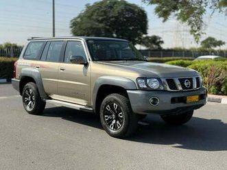 nissan patrol safari super safari 4.8l a/t gcc spec neat and clean