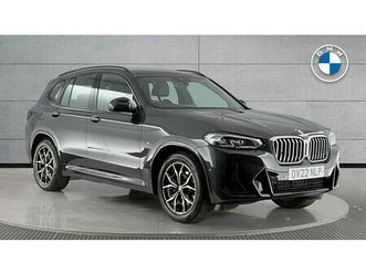 bmw x3 xdrive20d m sport 2.0 5dr