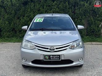 toyota etios x sedan 1.5 flex 16v 4p mec.