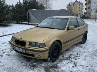 bmw e36 316i compact 1.9 benzyna m43b19 wroclaw fabryczna • olx.pl