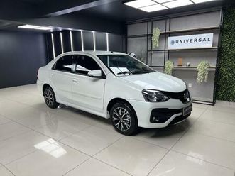 toyota etios 1.5 platinum auto