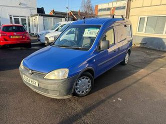 2004 vauxhall combo 2000 1.7di 16v van car derived van diesel manual