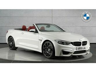bmw m4 convertible competition package 3.0 2dr