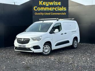 2020 vauxhall combo 1.6 turbo d 2300 sportive l2 h1 euro 6 (start/stop) 4dr panel van diesel manual