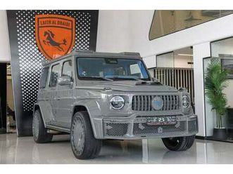 mercedes-benz g 63 amg 4matic suv brabus kit 800 | carbon fiber interior seats | star light roof | prefect condition 2025