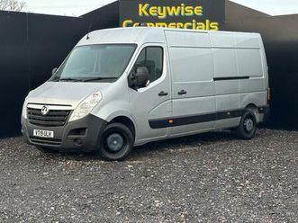 2019 vauxhall movano 2.3 cdti h2 van 130ps panel van diesel manual