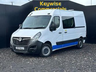 2021 vauxhall movano 2.3 turbo d 135ps h2 van panel van diesel manual