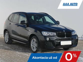 bmw x3 xdrive20i, 4x4, automat, serv.kniha