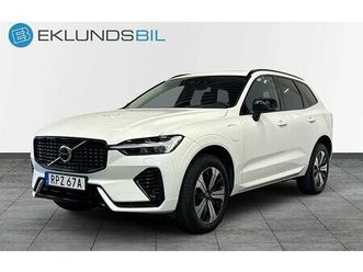 volvo xc60 recharge t6 awd dark plus pano luftfjäd drag