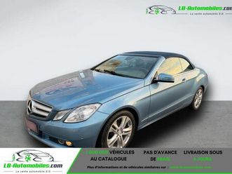 mercedes classe e cabriolet 350 bva