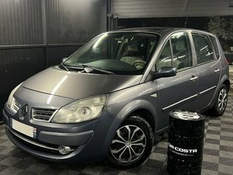 renault scenic ii phase 2 1.5 dci 106 cv 1ere main / toit panoramique - garantie 1 an