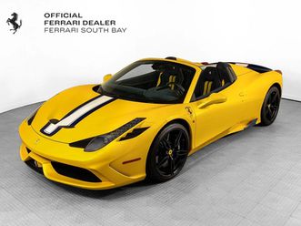 2015 ferrari 458 speciale aperta aperta
