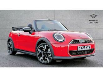 2025 mini cooper 2.0 cooper s exclusive (201bhp) convertible 2d auto