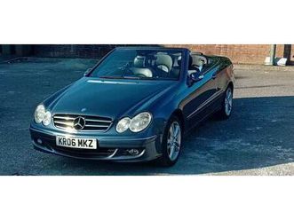 mercedes-benz, clk, convertible, 2006, semi-auto, 2996 (cc), 2 doors