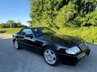 mercedes sl500 r129 040 schwarz h-zul. de.fzg. oz alufelgen
