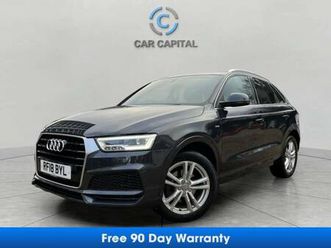 2018 audi q3 1.4 tfsi cod s line edition suv 5dr petrol s tronic euro 6 (start/stop) (150 ps) estate pet...