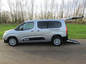 citroen berlingo xl lwb 1.5 hdi automatic *5 seats* wheelchair accessible vehicle wav 150 wavs in stock/delivery £99 mpv 2024, 15000 miles, £19495 - 33077007 - 