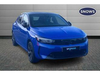 corsa-e 50kwh gs auto 5dr