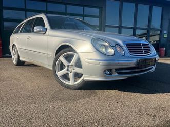 mercedes-benz e 500 t 4matic ahk leder xenon pdc inspektion/tüv