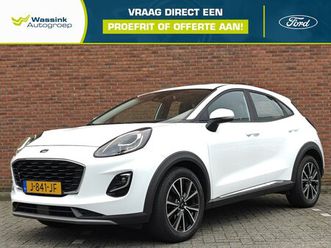 ford puma - 1.0i ecoboost hybrid 125pk titanium | navigatie | climate control | sensoren achter | crui