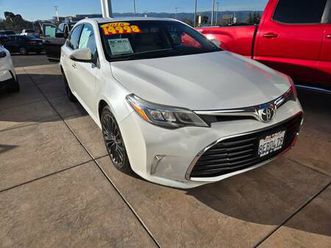 2016 toyota avalon limited – blizzard pearl