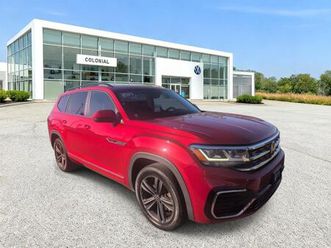 used 2021 volkswagen atlas 3.6 v6 se w/ technology r-line