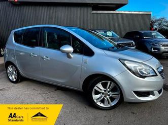 vauxhall meriva se - only 45516 miles, service history, panormaic roof