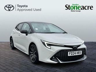 2024 toyota corolla 1.8 hybrid gr sport 5dr cvt hatchback petrol/electric automatic