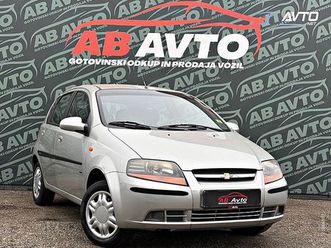 chevrolet kalos 1.2+slo+1lastnik+85498km+velikservis+kredit+ugodno