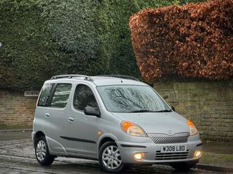 toyota yaris verso 1.3 vvti gls automatic + 2keys + ice cold ac + very clean car