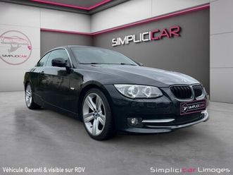 bmw serie 3 cab e93 lci 320d 184 ch luxe a garantie 12 mois