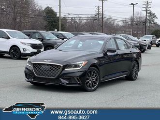 used 2018 genesis g80 3.3t sport