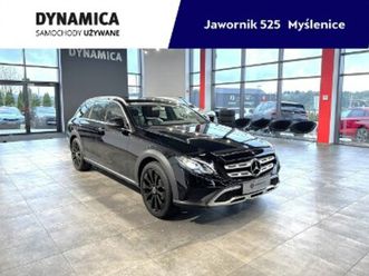 mercedes-benz klasa e w213 allterrain 4x4, hak, 2.0d 194km automat 4matic 2017 r., salon pl,