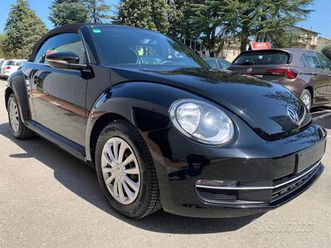 volkswagen maggiolino cabrio 1.2 tsi design blue