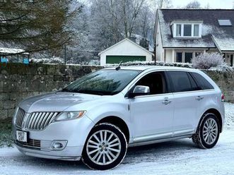 left hand drive 2017 lincoln mkx 3.7 [v6] petrol
