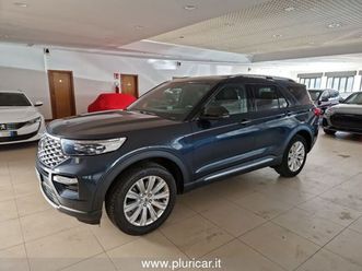 explorer 3.0 phev 457cv a10 awd platinum tetto pelle navi