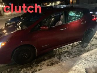 2018 nissan leaf sl w/ apple carplay & android auto, heated fron