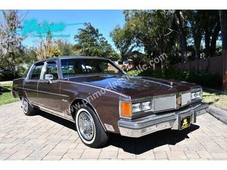 1984 oldsmobile ninety-eight regency brougham sedan