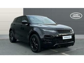 2025 land rover range rover evoque 1.5 p270e edition 5dr auto hatchback hatchback hybrid automatic