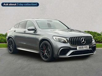 4.0 glc63 v8 biturbo amg s (premium) coupe spds mct 4matic+ euro 6 (start/stop) 5dr
