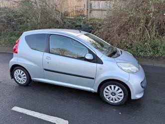 peugeot 107 – reliable, cheap to run – £20 tax