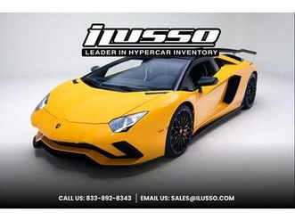 used 2018 lamborghini aventador s lp 740-4 s