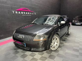 audi tt roadster 1.8 turbo 20 vt 180 / entretien complet / dsitrib ok / bon etat general / jantes bbs 18 pouces /