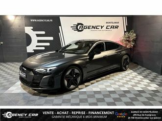 audi e-tron gt rs quattro 646ch s extended - 1ère main