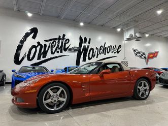 2006 chevrolet corvette conv 3lt, z51, power top, auto, polished, nice!
