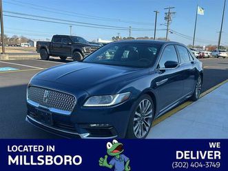 used 2017 lincoln continental reserve
