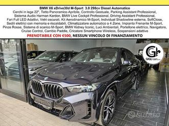 bmw x6 m-sport c.22 tetto navi pro harmankardon ms