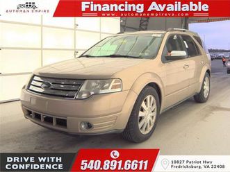 used 2008 ford taurus x limited